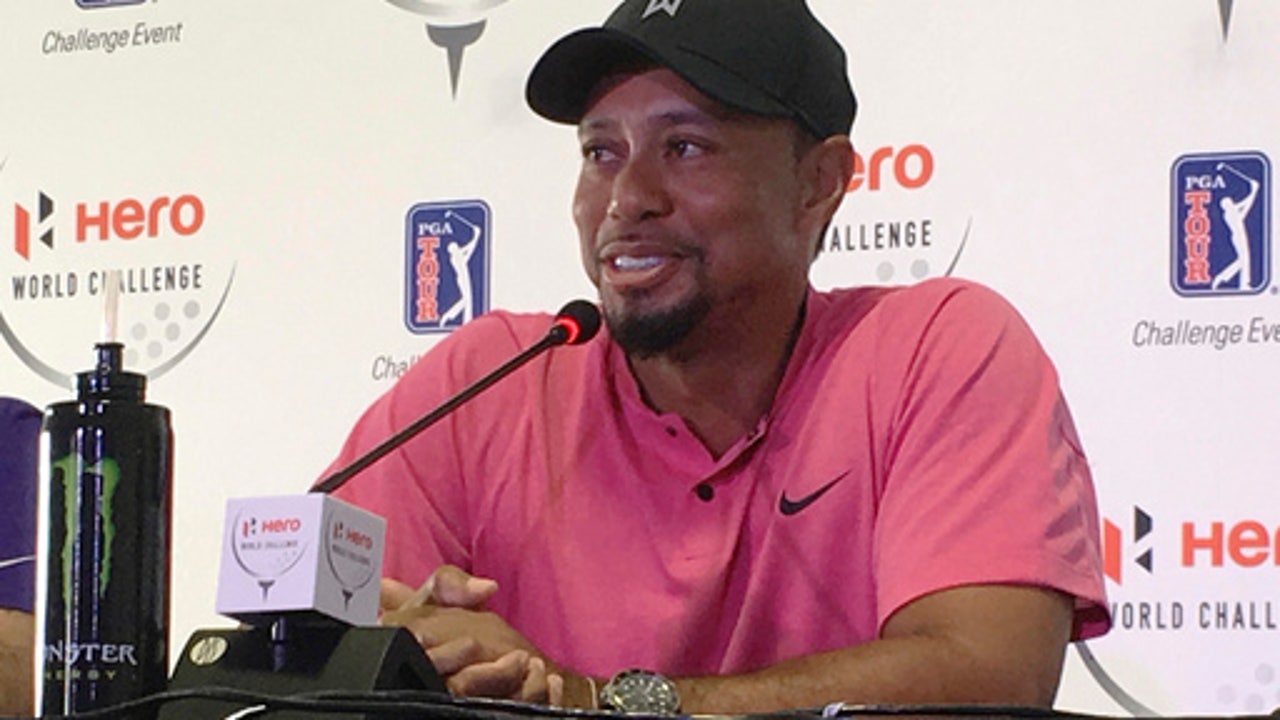 Tiger Woods counts it a success that he's playing golf again